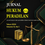 Jurnal Tahun 2024 – Volume 13, No 1